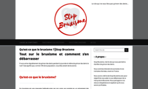 Stop-bruxisme.com thumbnail