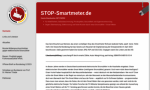 Stop-smartmeter.de thumbnail