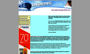 Stop-snoring-online.com thumbnail