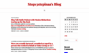 Stop13stepinaa.wordpress.com thumbnail