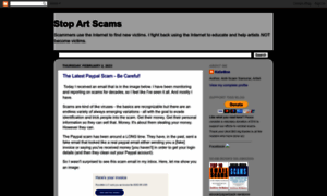 Stopartscams.blogspot.com.tr thumbnail