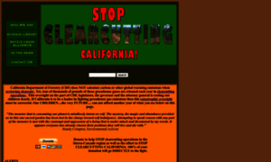 Stopclearcuttingcalifornia.org thumbnail