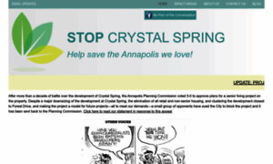 Stopcrystalspring.org thumbnail