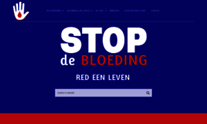 Stopdebloedingredeenleven.nl thumbnail