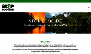 Stopecocide.nl thumbnail