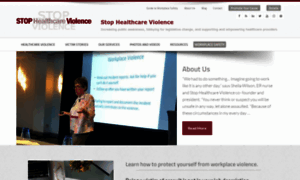 Stophealthcareviolence.org thumbnail