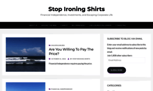 Stopironingshirts.com thumbnail