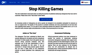 Stopkillinggames.com thumbnail