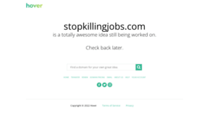 Stopkillingjobs.com thumbnail