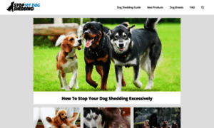 Stopmydogshedding.com thumbnail