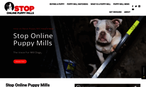 Stoponlinepuppymills.org thumbnail