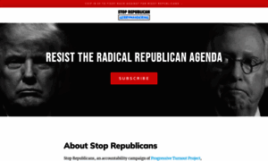 Stoprepublicans.org thumbnail