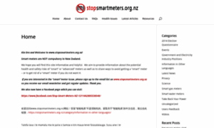 Stopsmartmeters.org.nz thumbnail