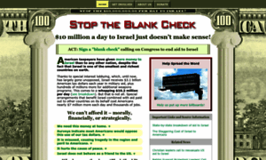 Stoptheblankcheck.org thumbnail