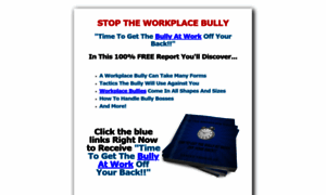 Stoptheworkplacebully.com thumbnail