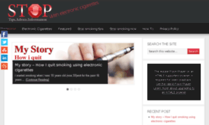 Stopwithelectroniccigarettes.co.uk thumbnail