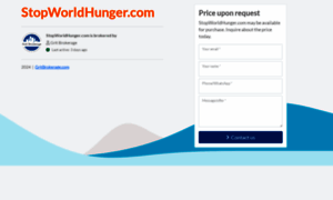 Stopworldhunger.com thumbnail