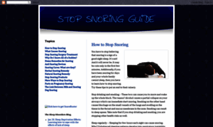 Stopyoursnoringguide.blogspot.co.il thumbnail