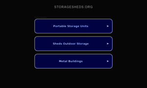 Storagesheds.org thumbnail