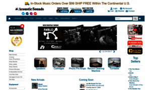 Store.acousticsounds.com thumbnail