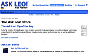 Store.askleo.com thumbnail