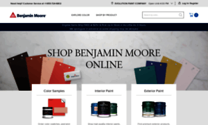 Store.benjaminmoore.com thumbnail