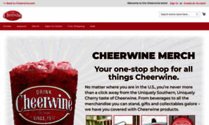 Store.cheerwine.com thumbnail