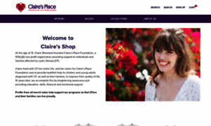 Store.clairesplacefoundation.org thumbnail
