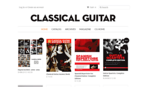 Store.classicalguitarmagazine.com thumbnail