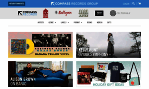 Store.compassrecords.com thumbnail