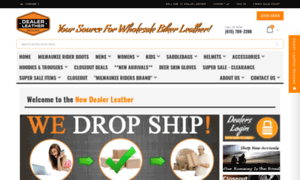 Store.dealerleather.com thumbnail