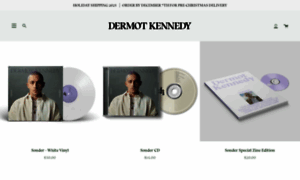 Store.dermotkennedy.com thumbnail