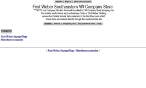 Store.firstweber.com thumbnail