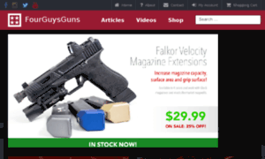 Store.fourguysguns.com thumbnail