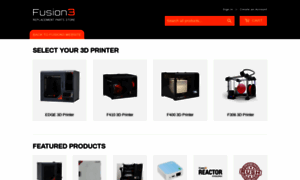 Store.fusion3design.com thumbnail