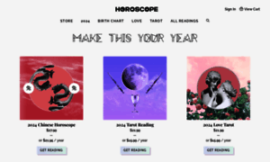 Store.horoscope.com thumbnail