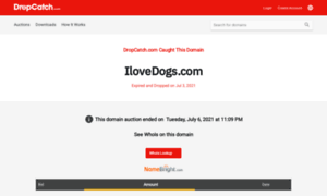 Store.ilovedogs.com thumbnail