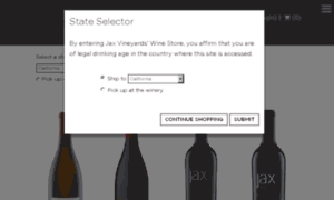 Store.jaxvineyards.com thumbnail