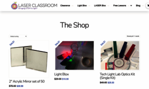 Store.laserclassroom.com thumbnail