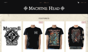 Store.machinehead1.com thumbnail