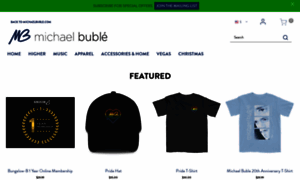 Store.michaelbuble.com thumbnail