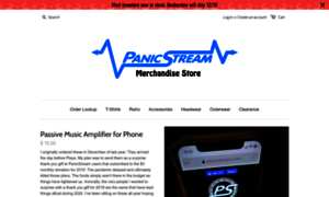 Store.panicstream.com thumbnail