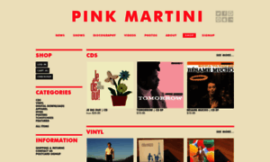 Store.pinkmartini.com thumbnail