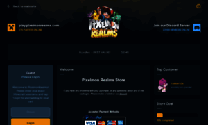 Store.pixelmonrealms.com thumbnail