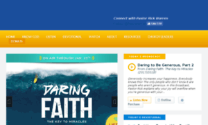 Store.rickwarren.org thumbnail