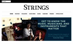 Store.stringsmagazine.com thumbnail