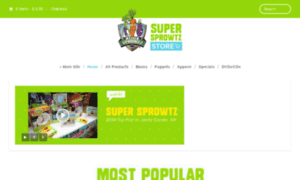 Store.supersprowtz.com thumbnail