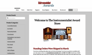 Store.theinstrumentalist.com thumbnail