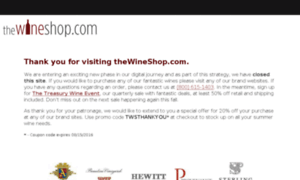 Store.thewineshop.com thumbnail