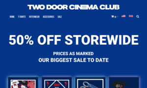 Store.twodoorcinemaclub.com thumbnail